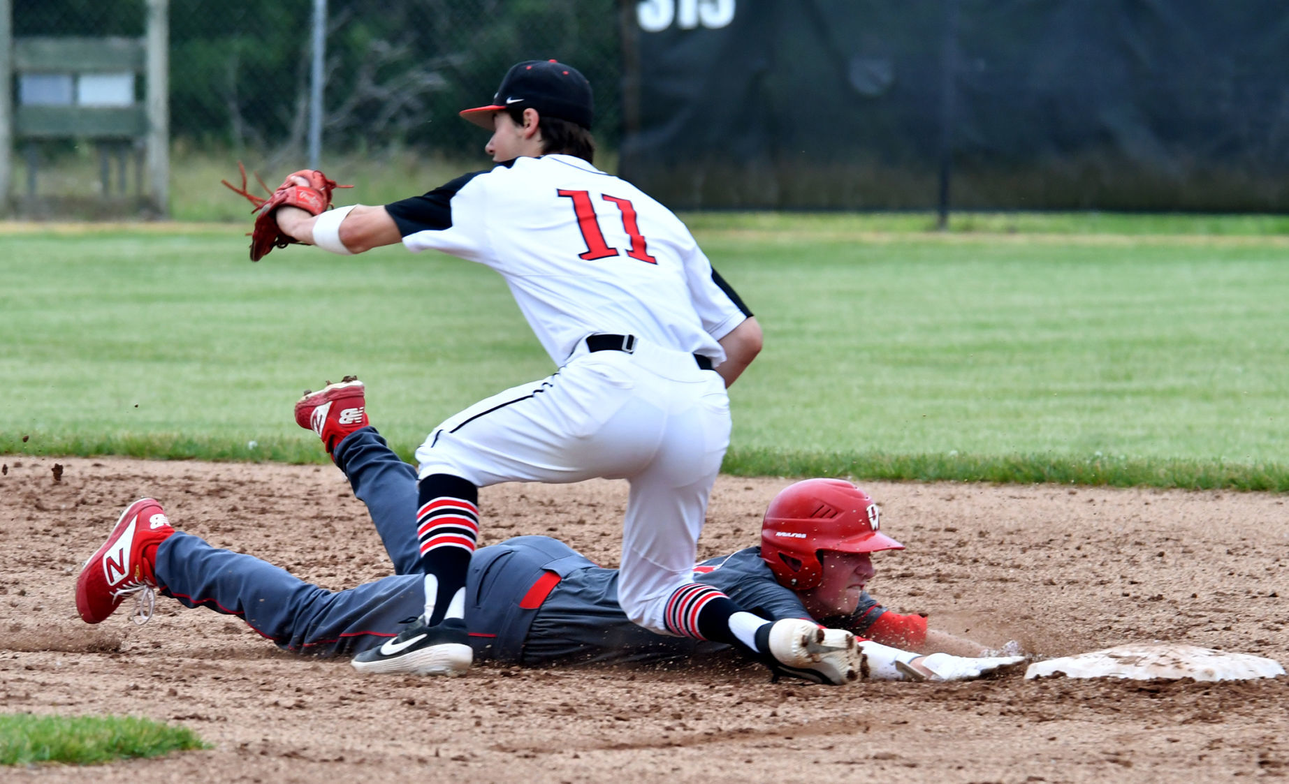 Davenport West at Assumption baseball